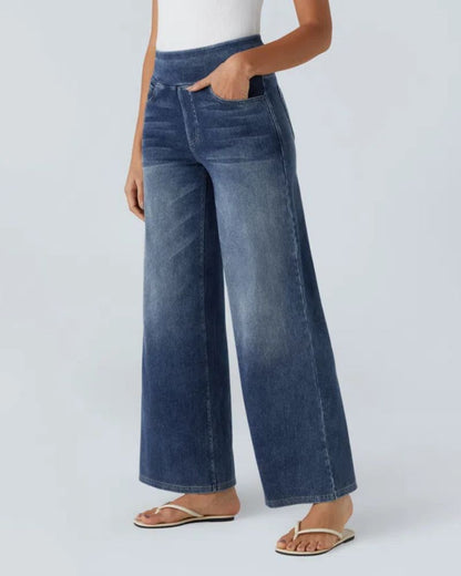 Nova | Hohe Taille Weite Jeans