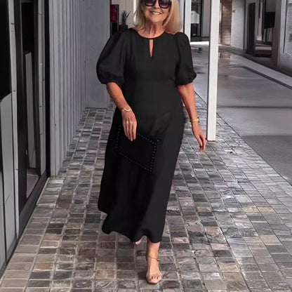 Carla™ - Elegantes Kleid mit Puffärmeln