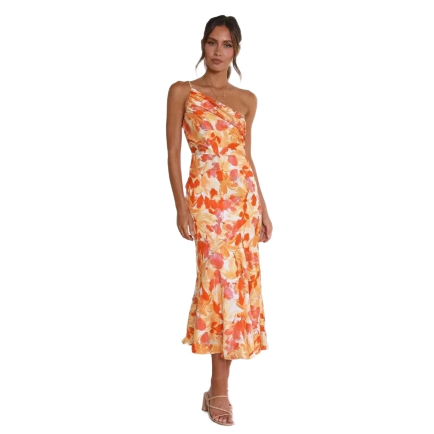 Sienna™ - Asymmetrisches Maxikleid mit floralem Muster für Damen