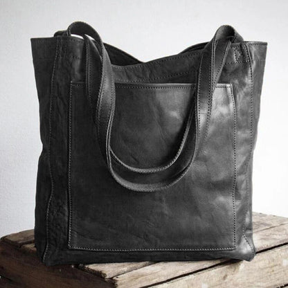 Silvia™ - Eleganter Shopper aus Leder