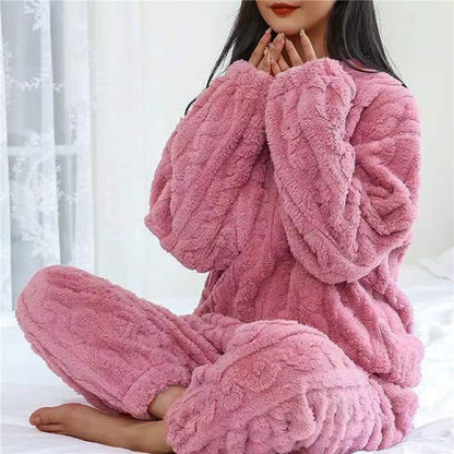 Patricia - Damen Fleece Pyjama