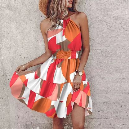 Angela™ - Schickes Neckholder-Kleid