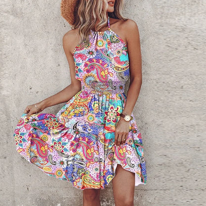 Angela™ - Schickes Neckholder-Kleid