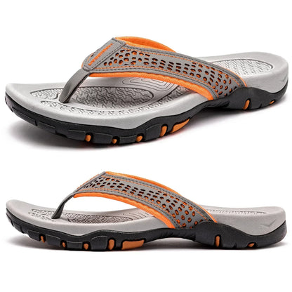 Ergonomische Herren Slipper, bequem und stützend
