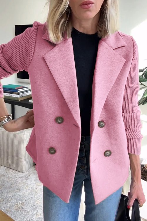 Amora™ - Eleganter Blazer mit Strickärmeln