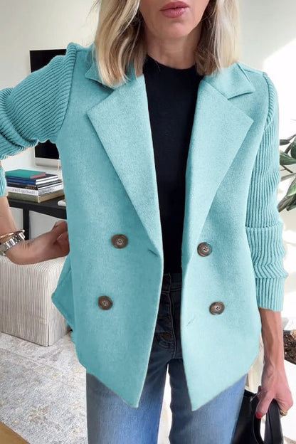 Amora™ - Eleganter Blazer mit Strickärmeln