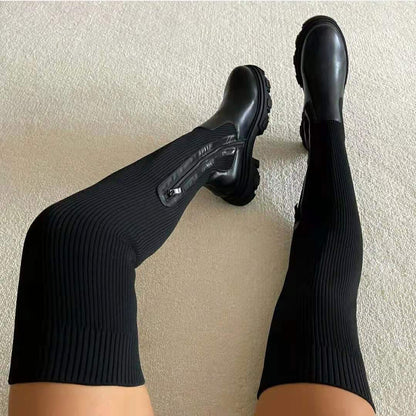Ginevra™ – Elegante kniehohe Stiefel