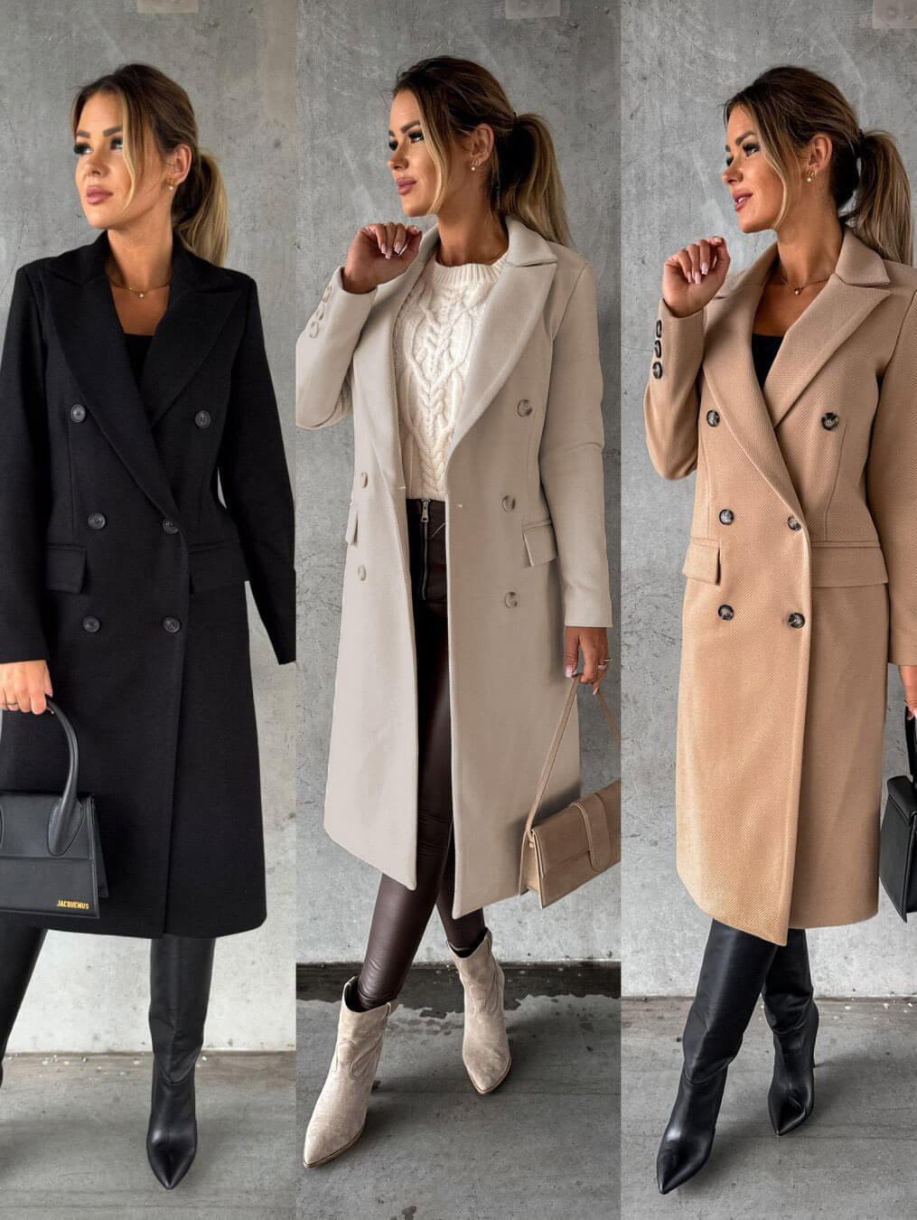 Martha™- Damen Wendewintermantel – Stilvoll & Warm
