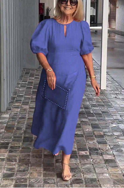 Carla™ - Elegantes Kleid mit Puffärmeln