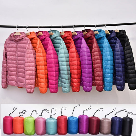 Nathalie™ – Daunenjacke mit Kapuze für Damen